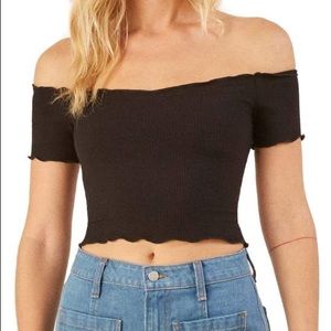 Brand new reformation crop top